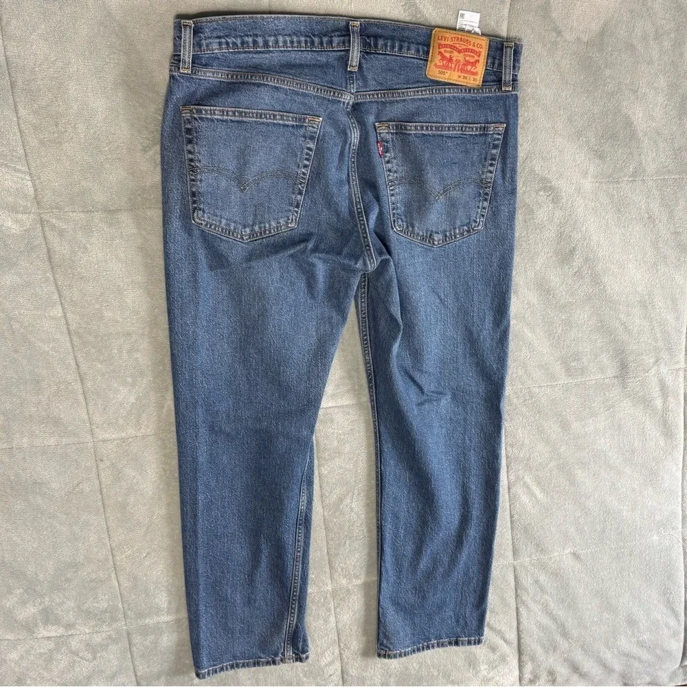 Levi's 505 Denim Blue Jeans Men's Size 36